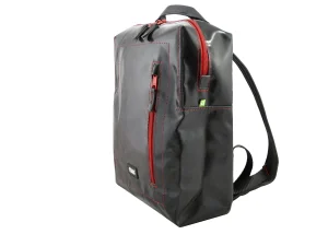DAVID L upcycled backpack rebago recycled upcycling bags 38h Rebago