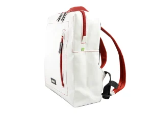 DAVID L upcycled backpack rebago recycled upcycling bags 3ab Rebago
