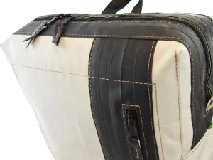 DAVID L upcycled backpack rebago recycled upcycling bags 42d Rebago