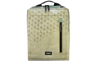 DAVID L upcycled backpack rebago recycled upcycling bags 46aa Rebago