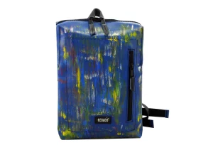 DAVID S upcycled backpack rebago recycled upcycling bags 32a Rebago