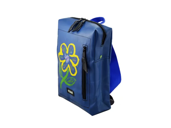DAVID S upcycled backpack rebago recycled upcycling bags 85c Rebago