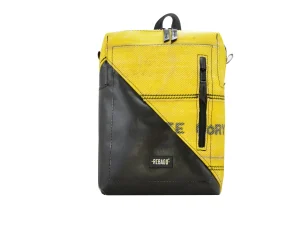 DAVID S upcycled backpack recycled upcycling bags 19a Rebago