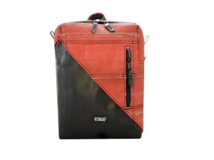 DAVID S upcycled backpack recycled upcycling bags 31a Rebago