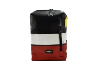 DAVID S upcycled backpack recycled upcycling bags 61a Rebago