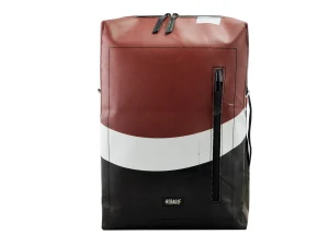 DAVID XL sustainable backpack from truck tarpaulin recycled fair trade bags 10a Rebago