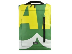 DAVID XL sustainable backpack from truck tarpaulin recycled fair trade bags 11aa Rebago