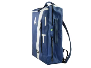 DAVID XL sustainable backpack from truck tarpaulin recycled fair trade bags 12ab Rebago
