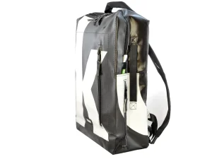 DAVID XL sustainable backpack from truck tarpaulin recycled fair trade bags 14ab Rebago
