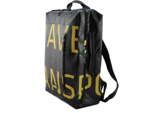 DAVID XL sustainable backpack from truck tarpaulin recycled fair trade bags 17ab Rebago