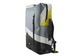 DAVID XL sustainable backpack from truck tarpaulin recycled fair trade bags 17b Rebago