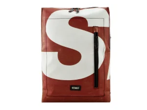 DAVID XL sustainable backpack from truck tarpaulin recycled fair trade bags 1a Rebago