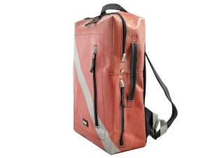 DAVID XL sustainable backpack from truck tarpaulin recycled fair trade bags 1e Rebago