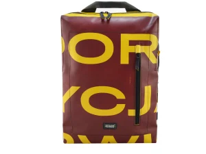 DAVID XL sustainable backpack from truck tarpaulin recycled fair trade bags 28aa Rebago