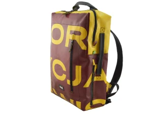 DAVID XL sustainable backpack from truck tarpaulin recycled fair trade bags 28ab Rebago