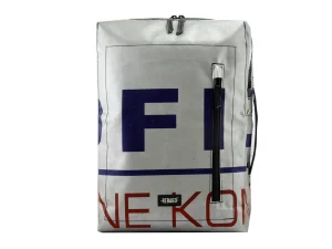 DAVID XL sustainable backpack from truck tarpaulin recycled fair trade bags 39a Rebago