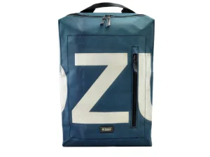 DAVID XL sustainable backpack from truck tarpaulin recycled fair trade bags 42a Rebago