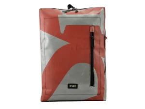 DAVID XL sustainable backpack from truck tarpaulin recycled fair trade bags 44a Rebago