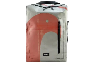 DAVID XL sustainable backpack from truck tarpaulin recycled fair trade bags 44ba Rebago
