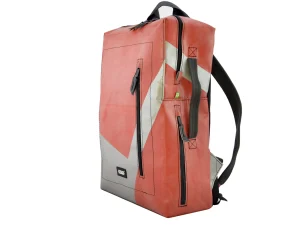DAVID XL sustainable backpack from truck tarpaulin recycled fair trade bags 48ab Rebago