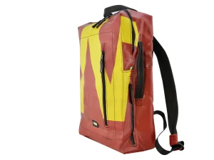DAVID XL sustainable backpack from truck tarpaulin recycled fair trade bags 5ab Rebago