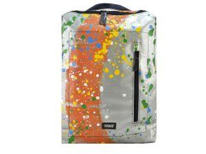 DAVID XL sustainable backpack from truck tarpaulin recycled fair trade bags 5ba
