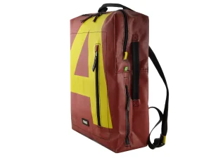 DAVID XL sustainable backpack from truck tarpaulin recycled fair trade bags 5e Rebago