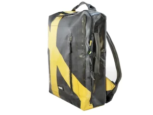 DAVID XL sustainable backpack from truck tarpaulin recycled fair trade bags 6ab Rebago