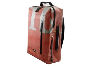DAVID XL sustainable backpack from truck tarpaulin recycled upcycling bags 55b Rebago