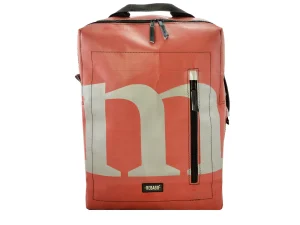 DAVID XL upcycled backpack from truck tarpaulin recycled upcycling bags 103aa Rebago