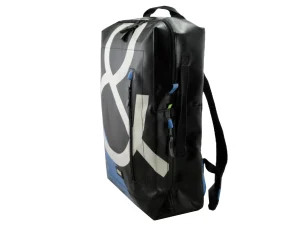 DAVID XL upcycled backpack from truck tarpaulin recycled upcycling bags 14ac Rebago