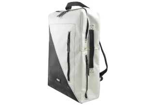 DAVID XL upcycled backpack from truck tarpaulin recycled upcycling bags 2 ac Rebago