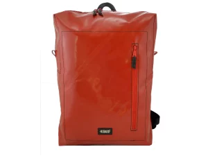 DAVID XL upcycled backpack from truck tarpaulin recycled upcycling bags 33a Rebago