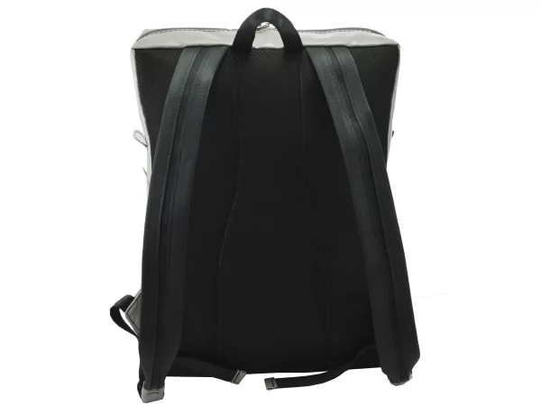 DAVID XL upcycled backpack from truck tarpaulin recycled upcycling bags 3b Rebago