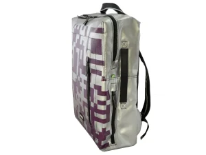 DAVID XL upcycled backpack from truck tarpaulin recycled upcycling bags 60ab Rebago