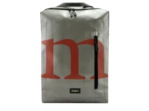 DAVID XL upcycled backpack from truck tarpaulin sustainable bags 9a Rebago