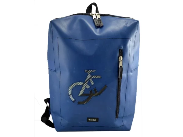 DAVID cube backpack XL upcycled backpack rebago recycled upcycling bags 18 b