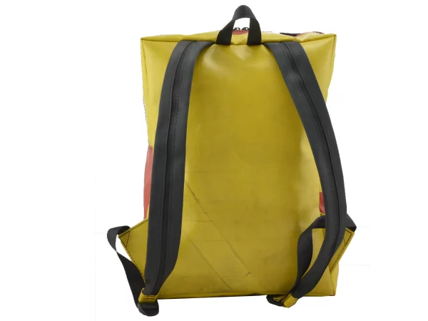 DAVID cube backpack XL upcycled backpack rebago recycled upcycling bags 60 b