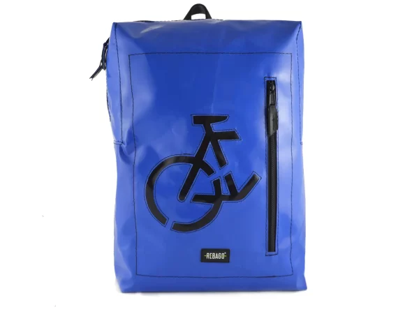 DAVID cube backpack XL upcycled backpack rebago recycled upcycling bags 52 b