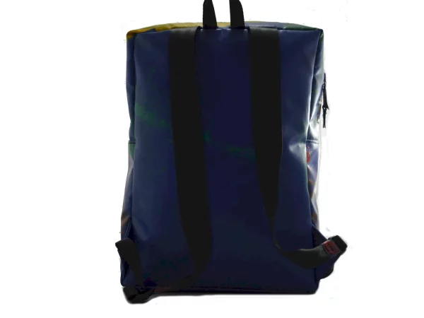 DAVID cube backpack XL upcycled backpack rebago recycled upcycling bags 41