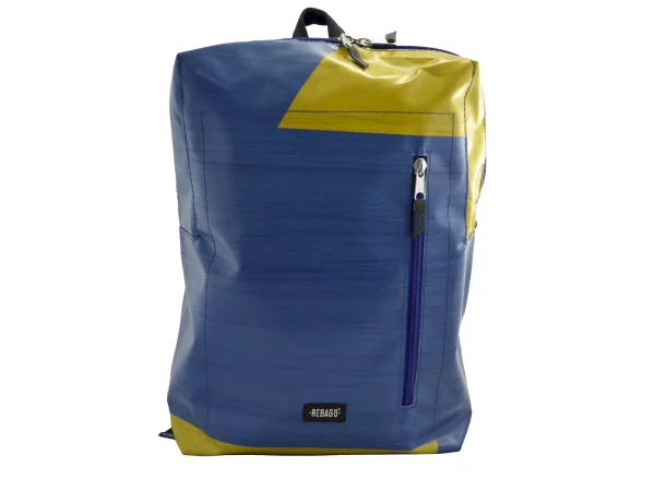 DAVID cube backpack XL upcycled backpack rebago recycled upcycling bags 37 b