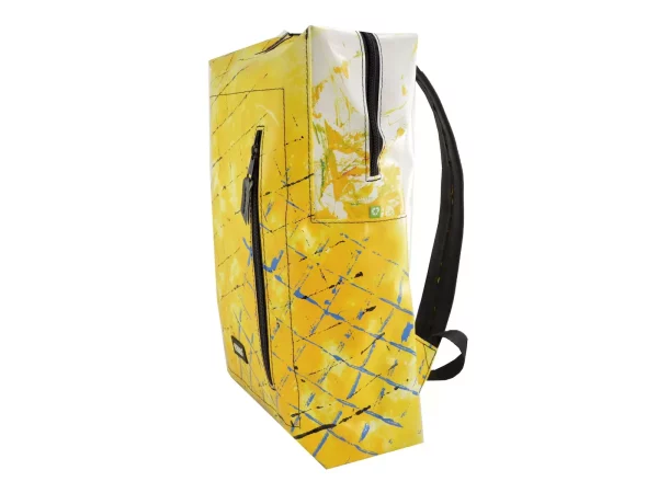 DAVID cube backpack XL upcycled backpack rebago recycled upcycling bags 30 a