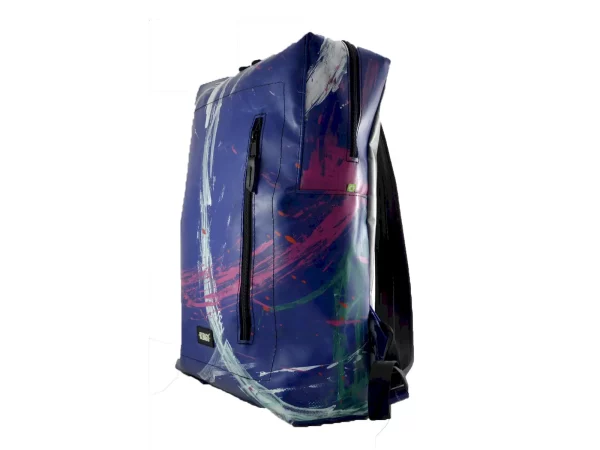 DAVID cube backpack XL upcycled backpack rebago recycled upcycling bags 24 a