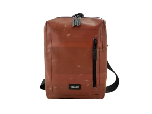 David S upcycled backpack recycled upcycling bags 48d Rebago