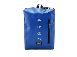 David S upcycled backpack recycled upcycling bags 7a Rebago