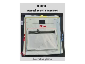 GEORGE XL big roll upcycled backpack rebago recycled upcycling bags innside