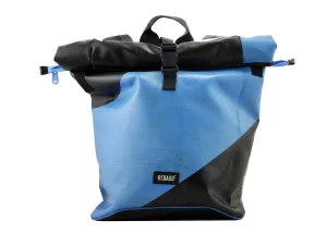 GEORGE BIKE big rolltop upcycled backpack recycled sustainable bags 14a Rebago
