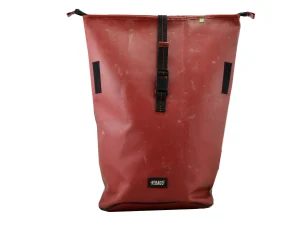 GEORGE BIKE big rolltop upcycled backpack recycled sustainable bags 16a Rebago