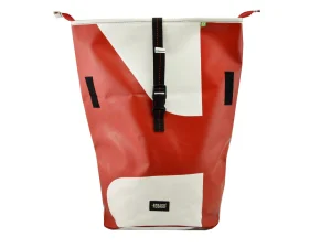 GEORGE BIKE big rolltop upcycled backpack recycled sustainable bags 1a Rebago