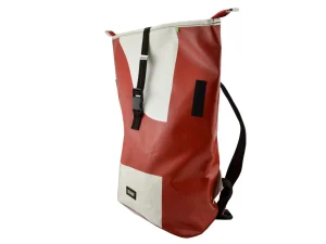 GEORGE BIKE big rolltop upcycled backpack recycled sustainable bags 1c Rebago